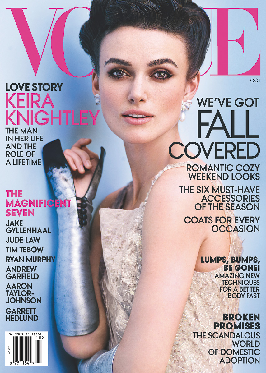 Keira Knightley Photoshoot for Vogue Magazine Cover